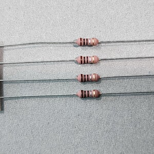 ตัวต้านทาน 1 Ohm 5 แถบสี มีสีอะไรบ้าง ตามรูปอ่านค่าได้กี่โอห์ม