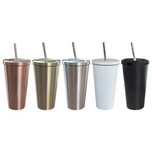 แก้วน้ำทรง Starbuck มีหลอด ขนาด 500 ml.