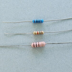 รูปตัวต้านทานชนิดต่างๆ R2 และ สัญลักษณ์ตัวต้านทาน