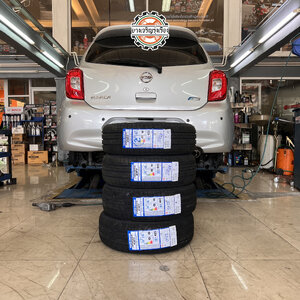 [TOYO TIRES PROXES CR1 84H ขนาด 185/60R15] NISSAN MARCH เข้ารับบริการเปลี่ยนยางรถยนต์ เน้นคุณภาพ ราคาเหมาะสม โทร.086-569-1915