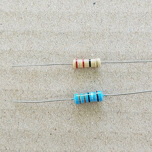 รูปตัวต้านทานชนิดต่างๆ R5 และ สัญลักษณ์ตัวต้านทาน