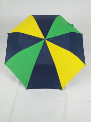 ร่มพับ 2 ตอน สลับ3สี ยูวีใน โครงเหล็กซี่ 8 ก้าน ด้ามพลาสติก ผ้ากันยูวีผลิตในไทย ชิ้น SKU-00243 2020-05-14 14:31:44 2020-09-26 13:47:46