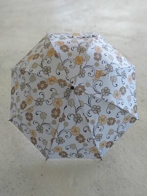 ร่มพับ 2 ตอน กันยูวี ลายดอกไม้สดใสน่ารัก โครงเหล็ก ซี่ 8 ก้าน มือกาง ด้ามพลาสติก ผลิตในไทย ชิ้น 204-1#เทา-น้ำตาลอ่อน 2023-10-28 13:26:46 2023-10-28 13:35:34