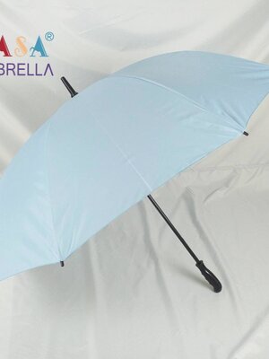 ร่มกอล์ฟ 30 นิ้ว ผ้ากันยูวี แกนเหล็ก ซี่ไฟเบอร์ 8 ก้าน มือเปิด กันแดด กันฝน แข็งแรง ผลิตในไทย ชิ้น 30143-1#สีฟ้าอ่อน36 2020-05-12 15:48:21 2023-12-23 08:59:47