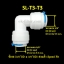 ข้องอ (3/8OD x 3/8OD) สวมเร็ว Speed Fit 10 Pcs.