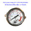 Oil Pressure Gauge 2.5" 0-350 PSI (0-25 Bar) มีน้ำมัน กันกระเทือน เกลียว 1/4" ยึดหลัง