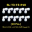 ข้องอ (3/8OD x 3/8OD) สวมเร็ว Speed Fit 10 Pcs.