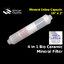 ไส้กรองน้ำแร่ Bio Ceramic 4 in 1 Inline แคปซูล 10 นิ้ว x 2 นิ้ว (หัวเกลียว)