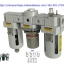 EC4000-04 Size 1/2" Manaul Filter Regulator Lubricator 3 Unit แรงดัน 0-10 บาร์ อุณหภูมิ 0-90 องศา ฟิลเตอร์ เร็กกูเลเตอร์ แบบ "ปรับมือ" ระบายน้ำ ลม ฝุ่น แบบอัตโนมัติ ส่งฟรีทั่วประเทศ