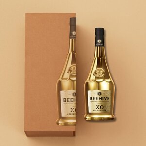 กล่องคราฟใส่ไวน์ WINE BOTTLE CRAFT BOX SET