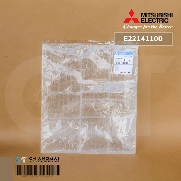 E22141100 (1แผ่น) แผ่นกรองฝุ่นแอร์ Mitsubishi Electric ฟิลเตอร์แอร์ ...